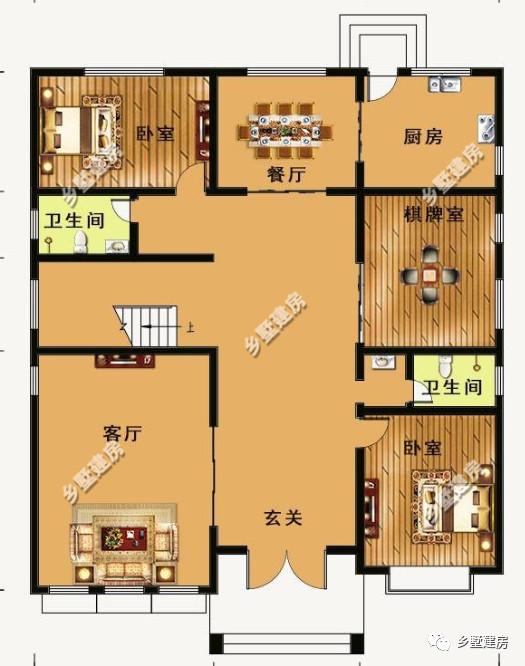 分享2款農(nóng)村自建房設(shè)計圖，趁現(xiàn)在建房的最佳季節(jié)，趕快建起來吧