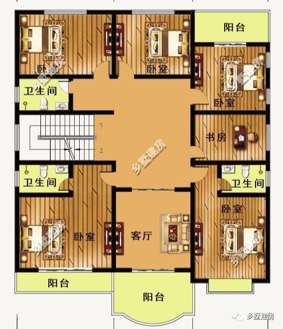 分享2款農(nóng)村自建房設(shè)計圖，趁現(xiàn)在建房的最佳季節(jié)，趕快建起來吧