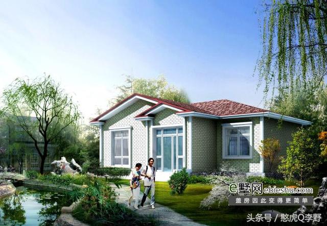 農(nóng)村自建房一層這么蓋最漂亮實用