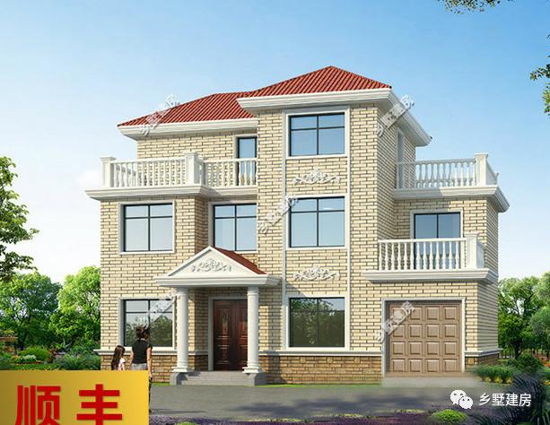 帶門樓的自建房設(shè)計(jì)圖，建房子帶門樓，好處多多