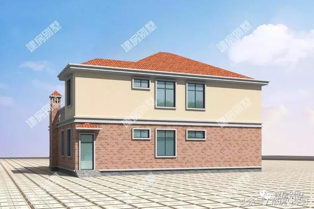 帶柴火灶和糧倉的二層別墅設(shè)計圖，適合農(nóng)村老人居住