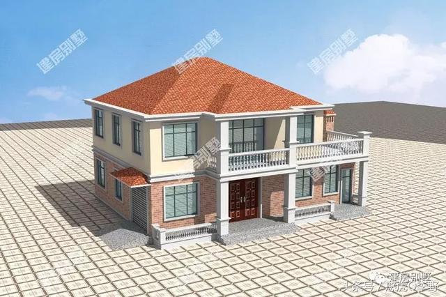 帶柴火灶和糧倉的二層別墅設(shè)計圖，適合農(nóng)村老人居住