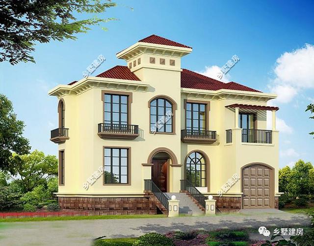 優(yōu)秀的農(nóng)村自建別墅設計圖，造價實惠，自帶車庫，絕對實用