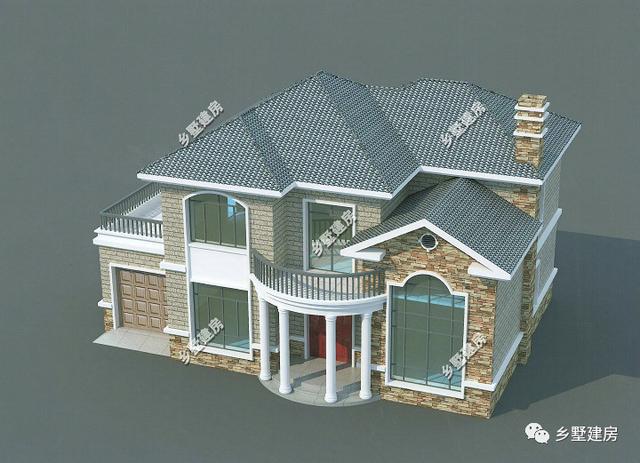 優(yōu)秀的農(nóng)村自建別墅設計圖，造價實惠，自帶車庫，絕對實用