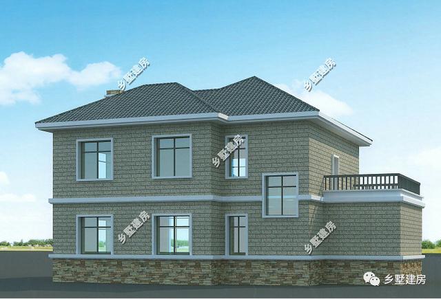 優(yōu)秀的農(nóng)村自建別墅設計圖，造價實惠，自帶車庫，絕對實用