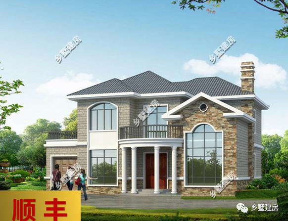 優(yōu)秀的農(nóng)村自建別墅設計圖，造價實惠，自帶車庫，絕對實用