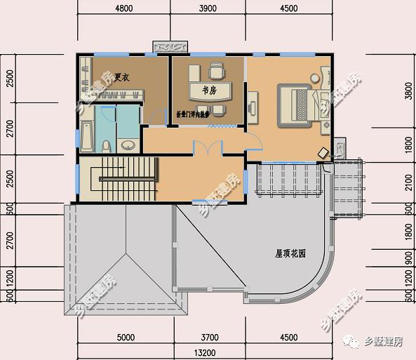 給大家介紹的兩款自建房別墅設(shè)計(jì)圖，價(jià)格上相差一倍，風(fēng)格上、色彩上也不盡相同