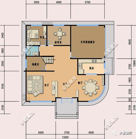 給大家介紹的兩款自建房別墅設(shè)計(jì)圖，價(jià)格上相差一倍，風(fēng)格上、色彩上也不盡相同