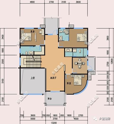 給大家介紹的兩款自建房別墅設(shè)計(jì)圖，價(jià)格上相差一倍，風(fēng)格上、色彩上也不盡相同
