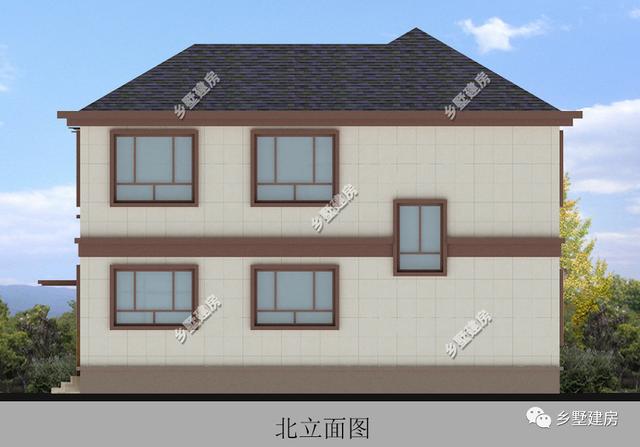 給大家介紹的兩款自建房別墅設(shè)計(jì)圖，價(jià)格上相差一倍，風(fēng)格上、色彩上也不盡相同