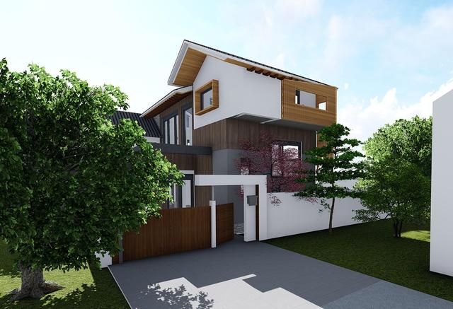 占地130平米兩層半20萬(wàn)農(nóng)村自建房設(shè)計(jì)圖，設(shè)計(jì)新穎獨(dú)特