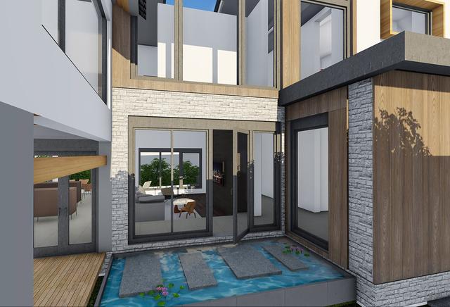 占地130平米兩層半20萬(wàn)農(nóng)村自建房設(shè)計(jì)圖，設(shè)計(jì)新穎獨(dú)特