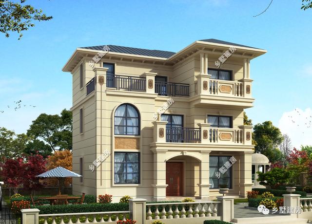 首選一層雙拼農(nóng)村自建房別墅設(shè)計(jì)圖，造價(jià)只要10萬，一棟二戶，更節(jié)約面積和省錢