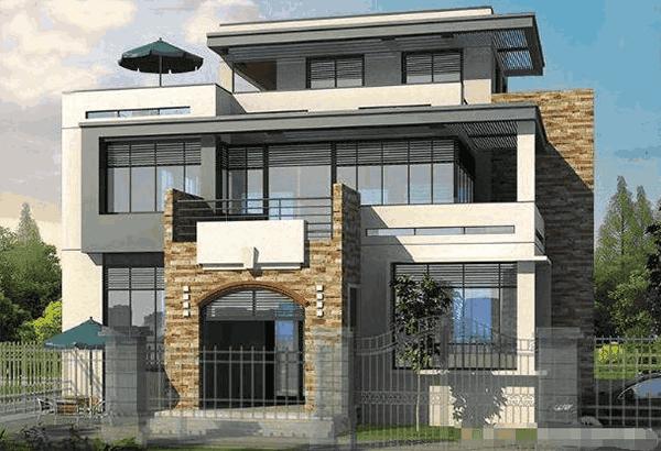 現(xiàn)代簡約風別墅設計，顏值高的實力派，看上去簡約時尚，深受年輕人喜愛