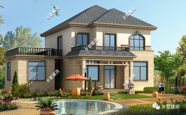 兩款精美的兩層別墅設(shè)計(jì)圖，每一處細(xì)節(jié)都非常注重品質(zhì)