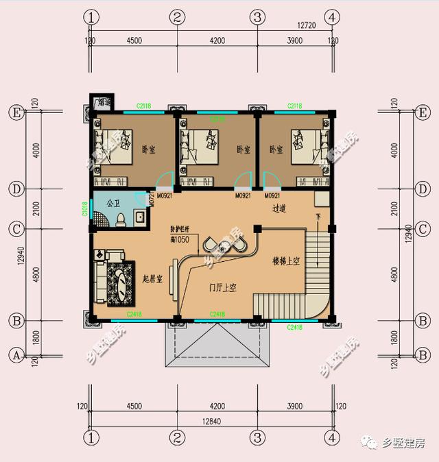 兩款精美的兩層別墅設(shè)計(jì)圖，每一處細(xì)節(jié)都非常注重品質(zhì)