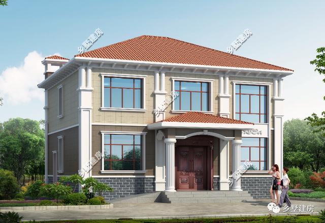 兩款精美的兩層別墅設(shè)計(jì)圖，每一處細(xì)節(jié)都非常注重品質(zhì)