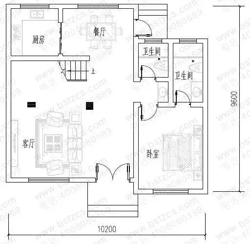 10款小戶型農(nóng)村別墅設(shè)計(jì)圖，功能齊全，美觀大方又實(shí)用