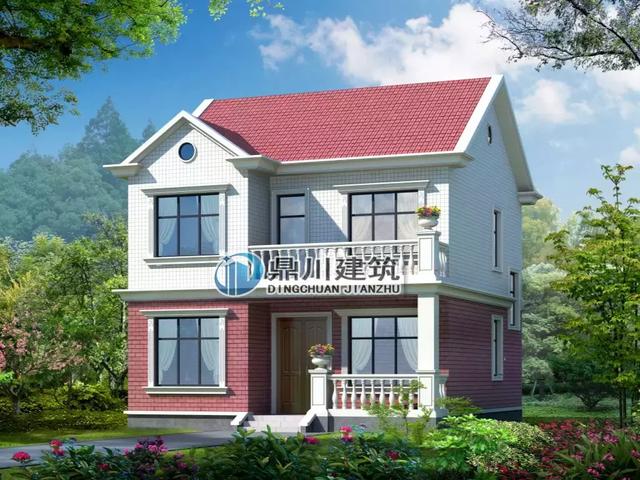 10款小戶型農(nóng)村別墅設(shè)計(jì)圖，功能齊全，美觀大方又實(shí)用