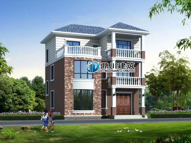 10款小戶型農(nóng)村別墅設(shè)計(jì)圖，功能齊全，美觀大方又實(shí)用