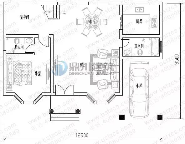10款小戶型農(nóng)村別墅設(shè)計(jì)圖，功能齊全，美觀大方又實(shí)用