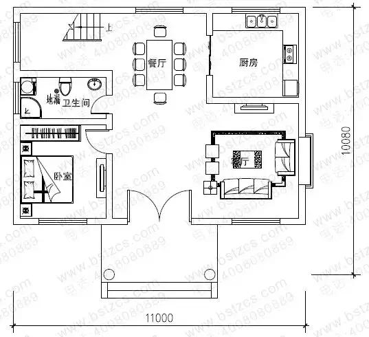 10款小戶型農(nóng)村別墅設(shè)計(jì)圖，功能齊全，美觀大方又實(shí)用