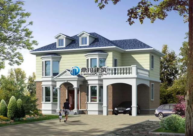 10款小戶型農(nóng)村別墅設(shè)計(jì)圖，功能齊全，美觀大方又實(shí)用