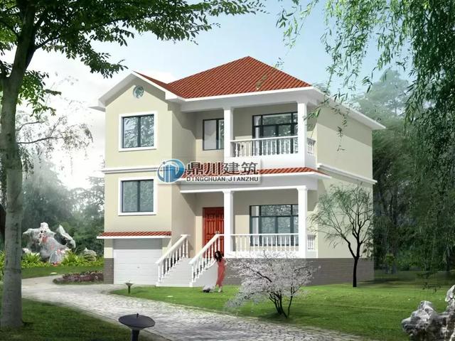 10款小戶型農(nóng)村別墅設(shè)計(jì)圖，功能齊全，美觀大方又實(shí)用