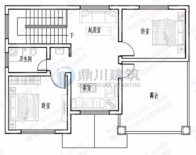 10款小戶型農(nóng)村別墅設(shè)計(jì)圖，功能齊全，美觀大方又實(shí)用