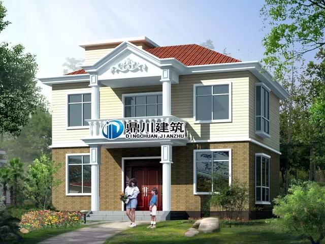 10款小戶型農(nóng)村別墅設(shè)計(jì)圖，功能齊全，美觀大方又實(shí)用