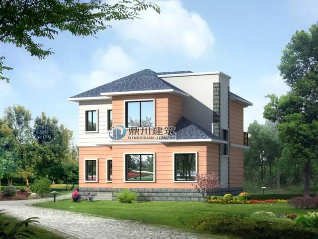 10款小戶型農(nóng)村別墅設(shè)計(jì)圖，功能齊全，美觀大方又實(shí)用