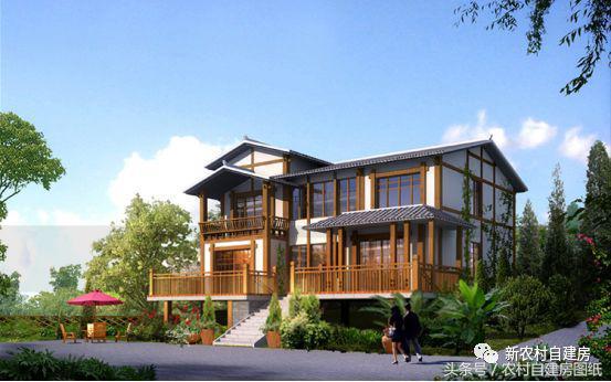 歐式風(fēng)格別墅設(shè)計(jì)圖，城市買(mǎi)房不如回家蓋房
