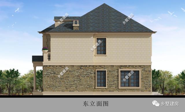 一棟古樸范十足的三層中式別墅設計圖，美出天際