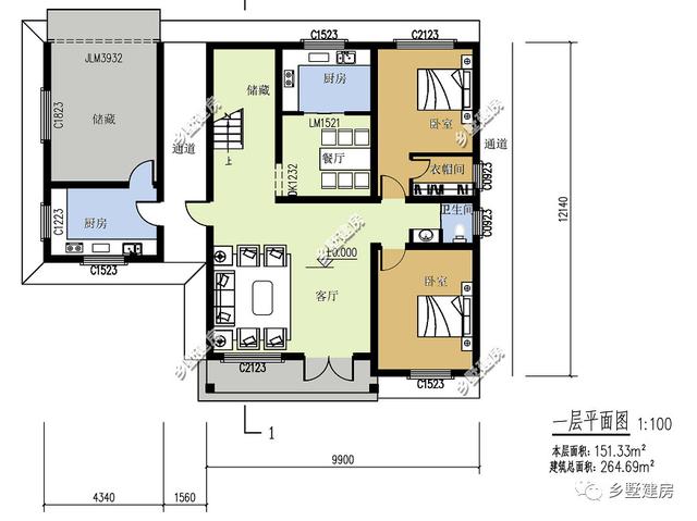 兩款別墅設(shè)計圖，一款時尚前衛(wèi)，一款清新自然，你喜歡哪款呢？
