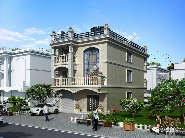 為大家推薦一款農(nóng)村自建房設計圖，附精致的室內(nèi)裝修效果圖