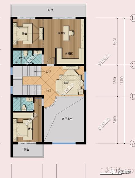 為大家推薦一款農(nóng)村自建房設計圖，附精致的室內(nèi)裝修效果圖