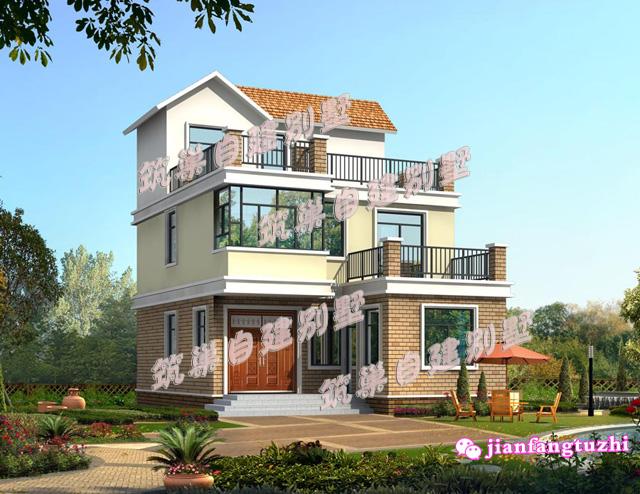 5款農(nóng)村露臺(tái)花園別墅房屋設(shè)計(jì)效果圖平面圖，品質(zhì)生活，從現(xiàn)在開始