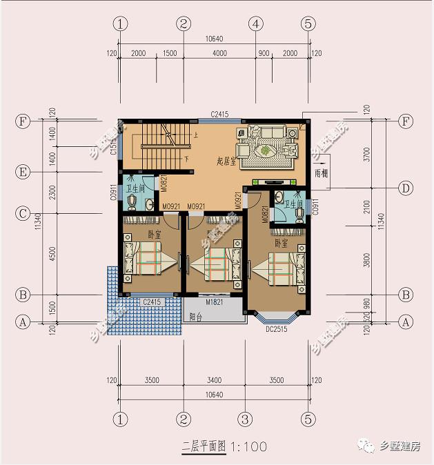 為大家介紹兩款很出彩的農(nóng)村別墅設(shè)計圖