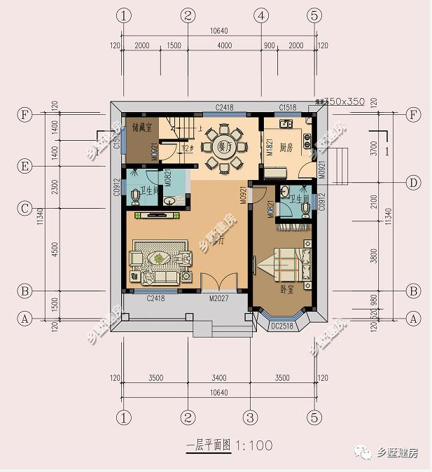 為大家介紹兩款很出彩的農(nóng)村別墅設(shè)計圖