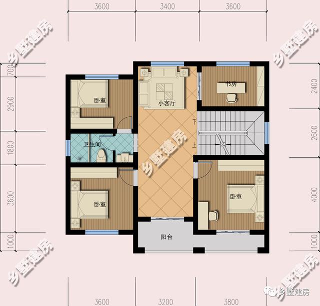 為大家介紹兩款很出彩的農(nóng)村別墅設(shè)計圖