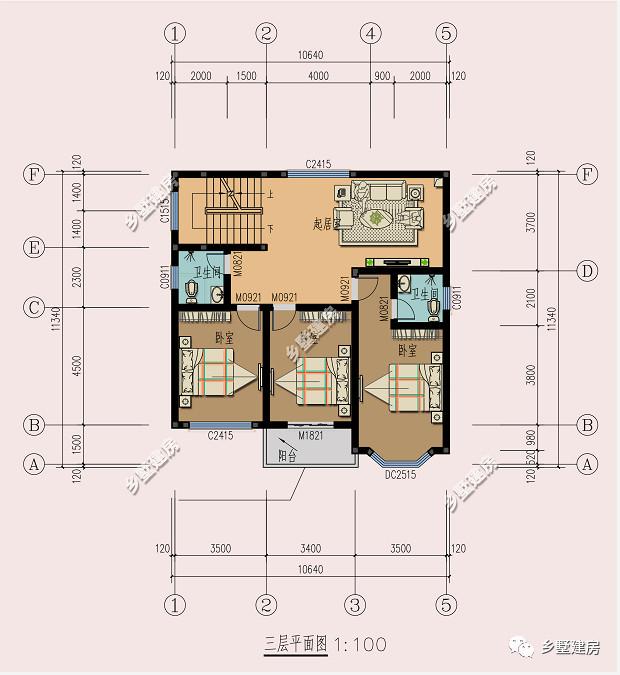 為大家介紹兩款很出彩的農(nóng)村別墅設(shè)計圖