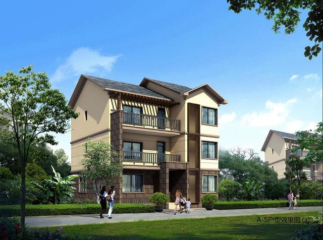 三款新中式農(nóng)村自建房設(shè)計(jì)圖，經(jīng)典大氣，越看越喜歡