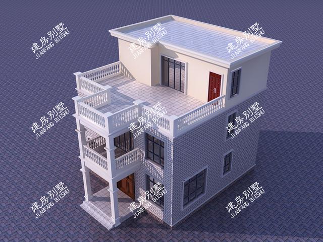 最值得期待的一款三層別墅設(shè)計(jì)圖，占地106.4平