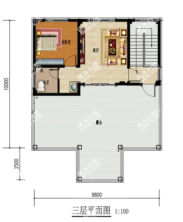 最值得期待的一款三層別墅設(shè)計(jì)圖，占地106.4平