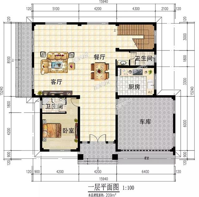給大家推薦3款農村最流行的別墅設計圖，造價和布局一流