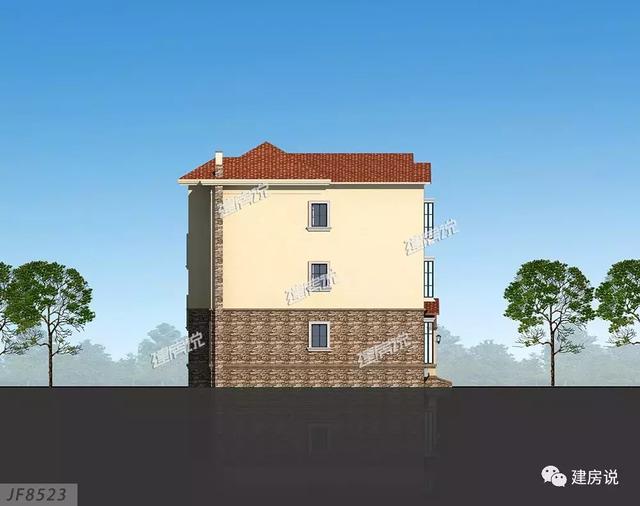 給大家推薦3款農村最流行的別墅設計圖，造價和布局一流