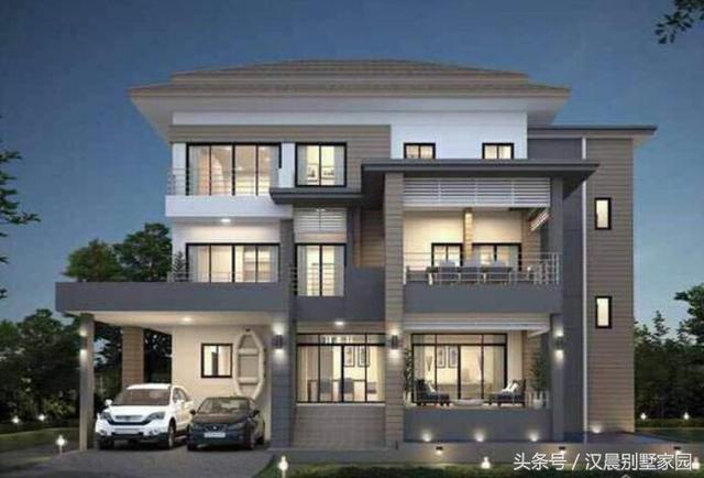 3款現(xiàn)代農(nóng)村別墅設(shè)計(jì)圖，戶型別致，建好肯定人人羨慕