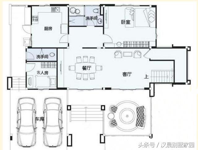 3款現(xiàn)代農(nóng)村別墅設(shè)計(jì)圖，戶型別致，建好肯定人人羨慕