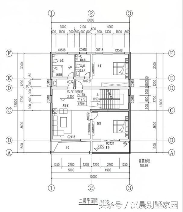 3款現(xiàn)代農(nóng)村別墅設(shè)計(jì)圖，戶型別致，建好肯定人人羨慕