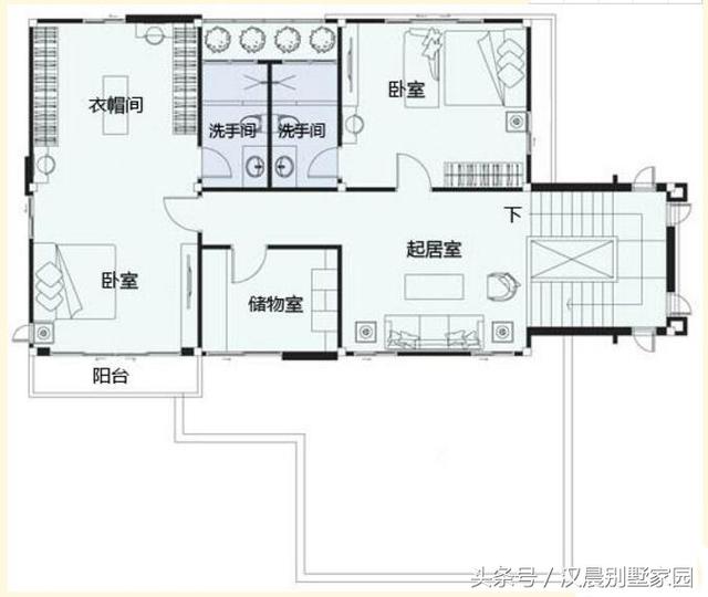 3款現(xiàn)代農(nóng)村別墅設(shè)計(jì)圖，戶型別致，建好肯定人人羨慕